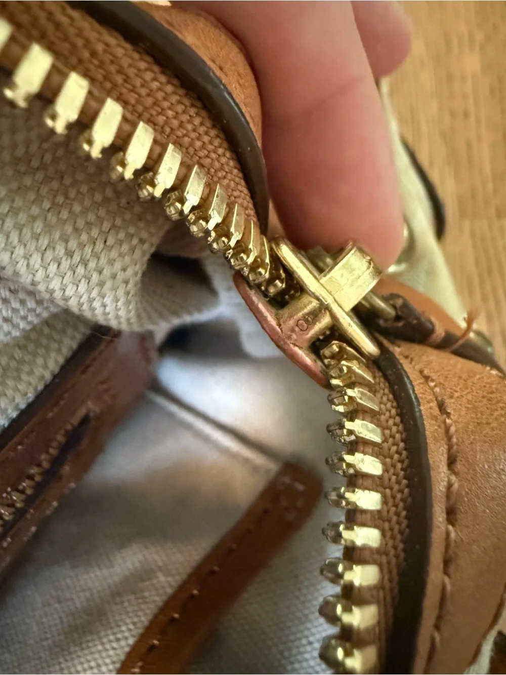 Michael Kors MK Signature Satchel with Matching Wallet